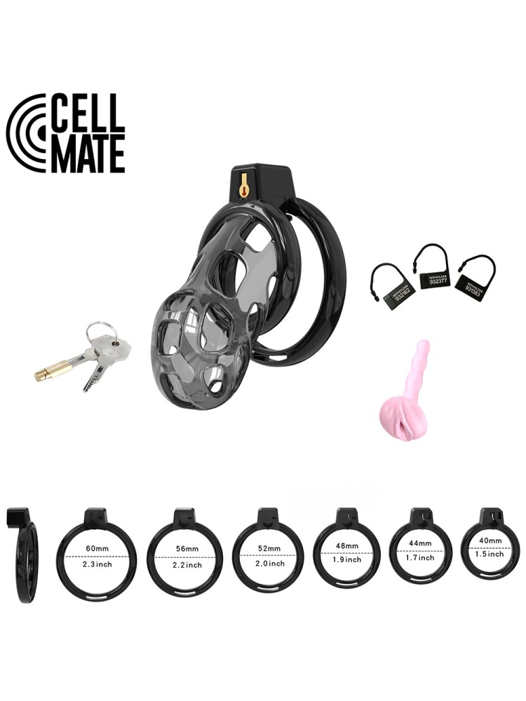 Pas cnoty Gladiator Soft Chastity Cage Size 2 CELLMATE