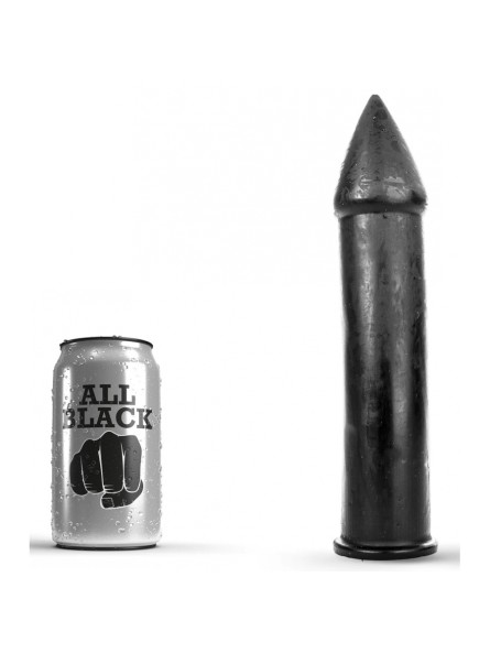 Dildo AB09 Torpedo 23 x 5.5cm All Black