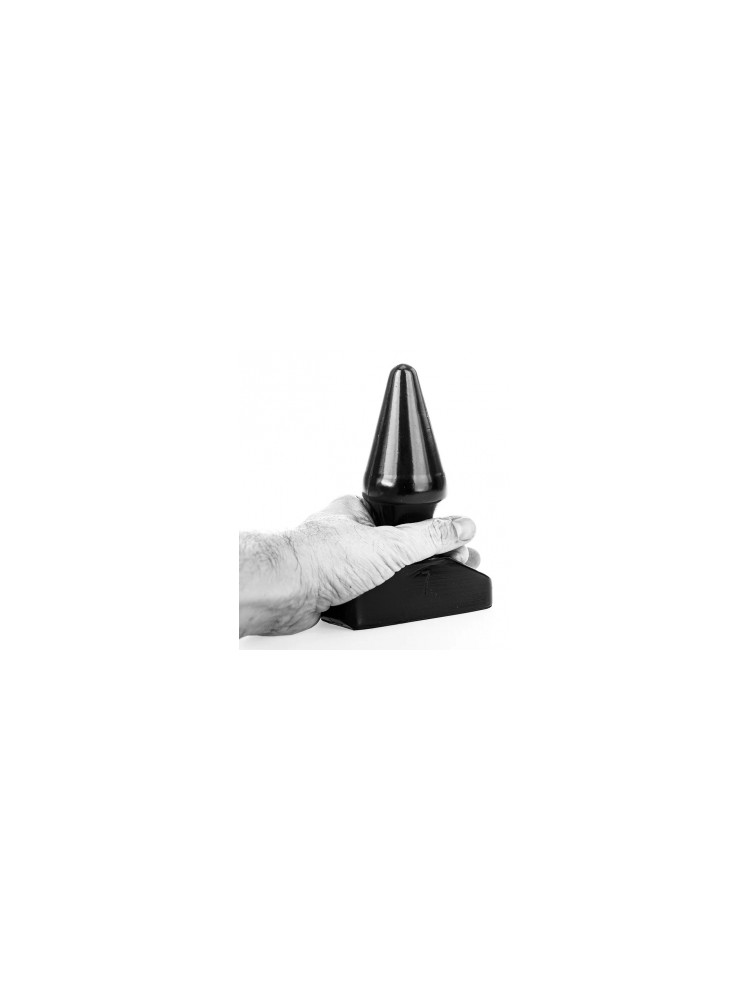 Korek analny AB78 Pop7 13 x 6cm All Black