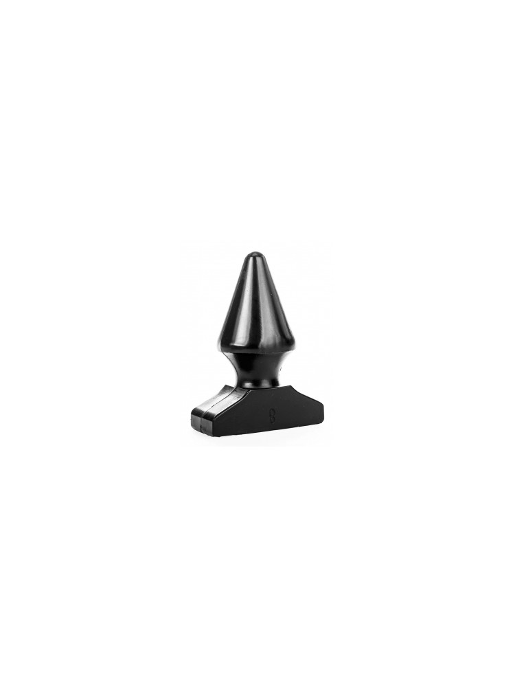 Korek analny AB79 Pop8 13.5 x 8cm All Black
