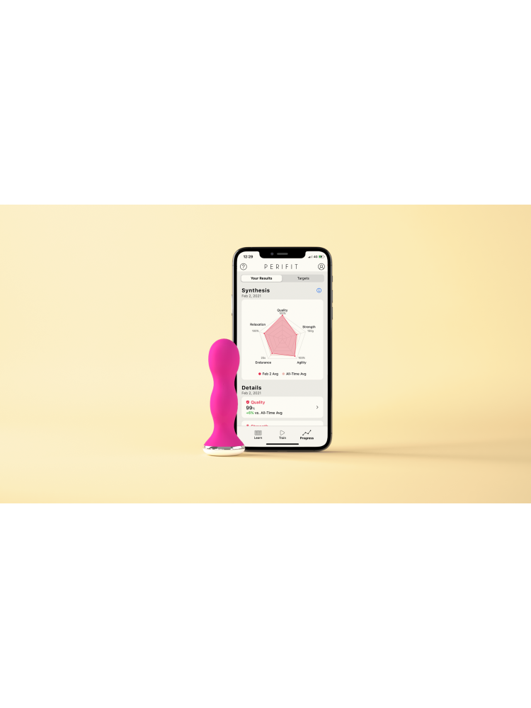 Wibrujące Urządzenie Do Ćwiczeń Mięśni Kegla Pink Perifit