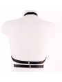 Otwarty biustonosz FAUSTINA II-Cupless Triangle Bra Deluxe Kinky Diva