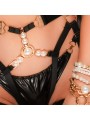 Uprząż FAUSTINA III - Waist/Thigh Triangle Harness Kinky Diva