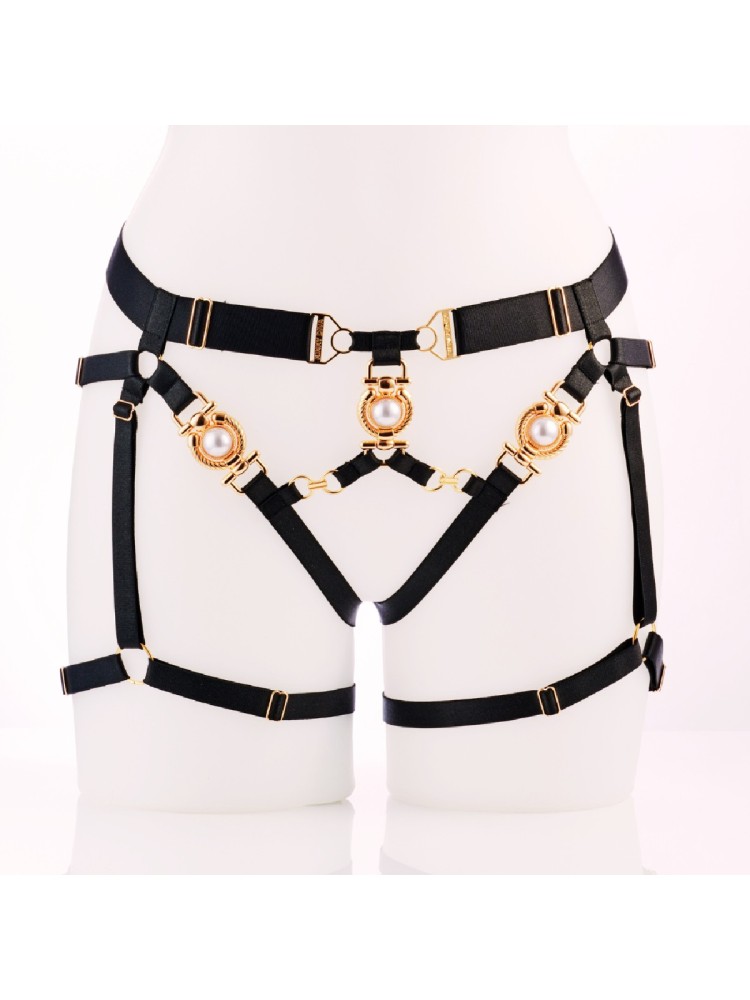 Uprząż POMPEIA III Waist/Thigh Triangle Harness Deluxe Kinky Diva