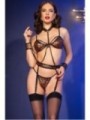CR 4838 Leopardowy komplet