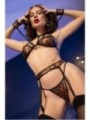 CR 4838 Leopardowy komplet