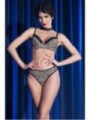 CR 4727 Leopardowy komplet bikini