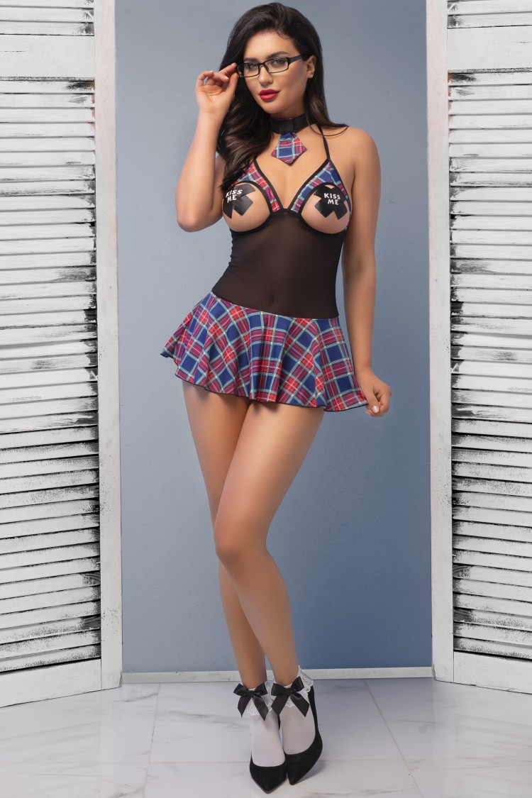 CR 4640 Schoolgirl Sukienka