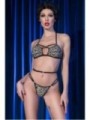 CR 4497 Leopardowy komplet bikini