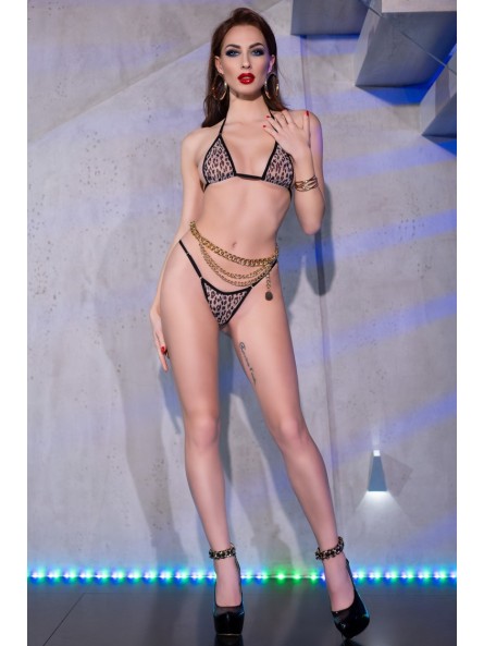 CR 4489 Leopardowe Bikini