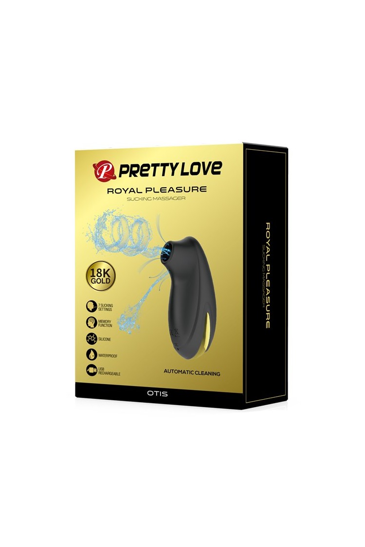 WIBRATOR PRETTY LOVE - SUCKING MASSAGER