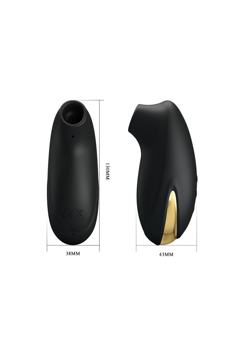 WIBRATOR PRETTY LOVE - SUCKING MASSAGER