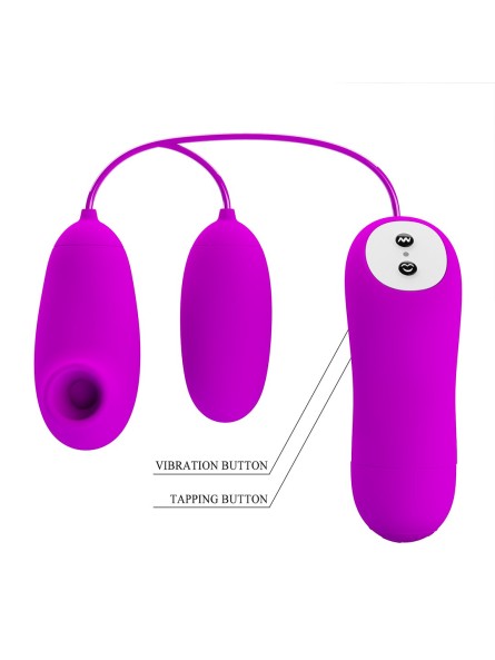 WIBRATOR PRETTY LOVE SUCTION & VIBROBULLETS