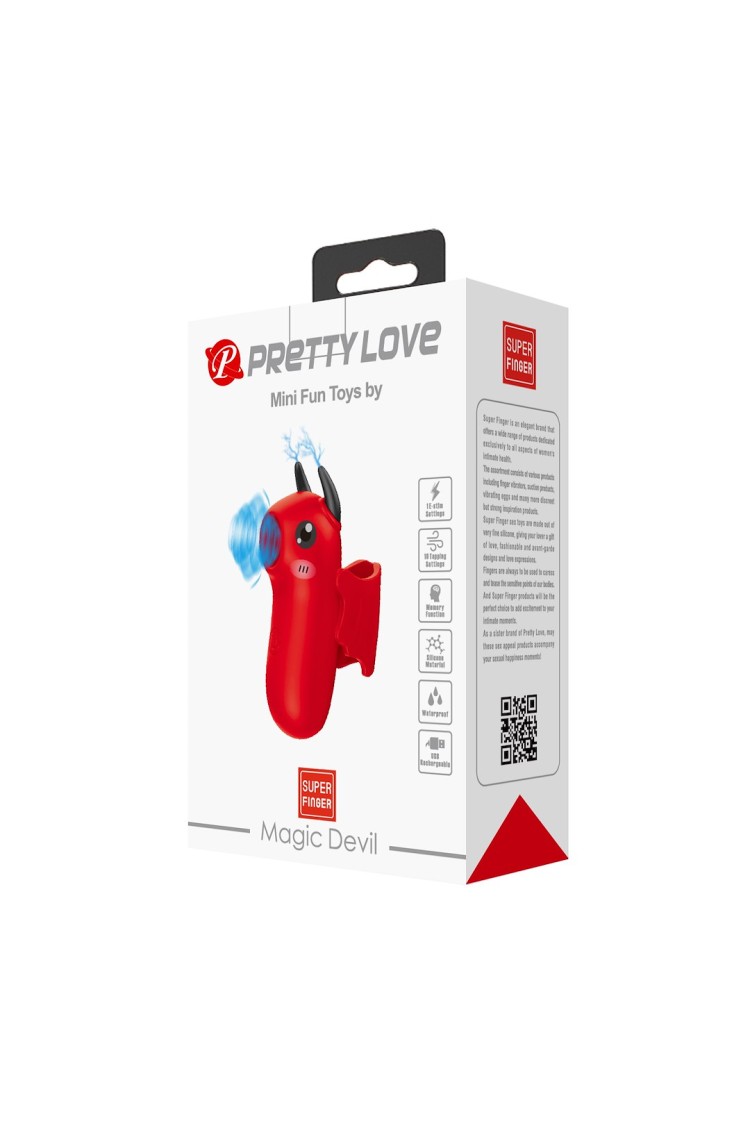 WIBRATOR PRETTY LOVE MAGIC DEVIL SUPER FINGER