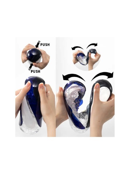 Masturbator Flip 360 Midnight Purple Tenga