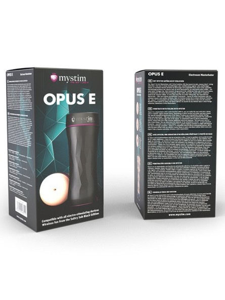 Masturbator Odbyt Z Funkcją Elektrostymulacji Opus E Masturbator Anus Mystim