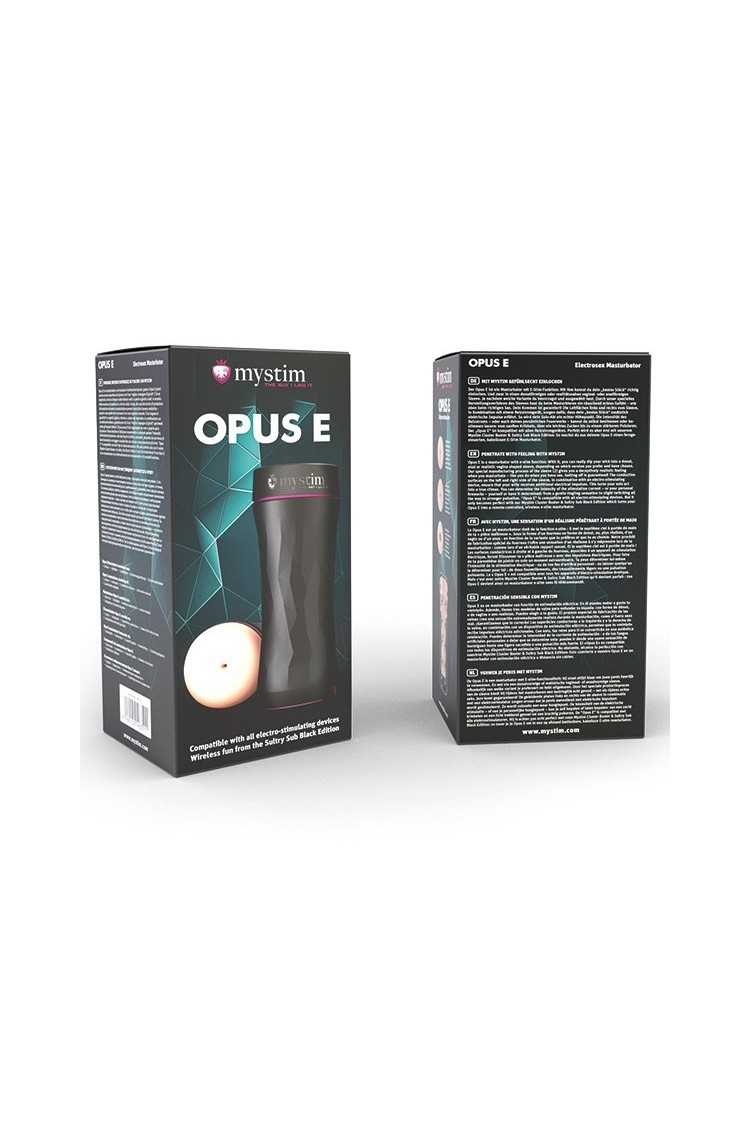 Masturbator Odbyt Z Funkcją Elektrostymulacji Opus E Masturbator Anus Mystim