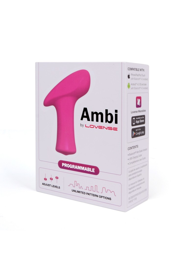 Stymulator łechtaczki sterowany aplikacją Ambi Lovense