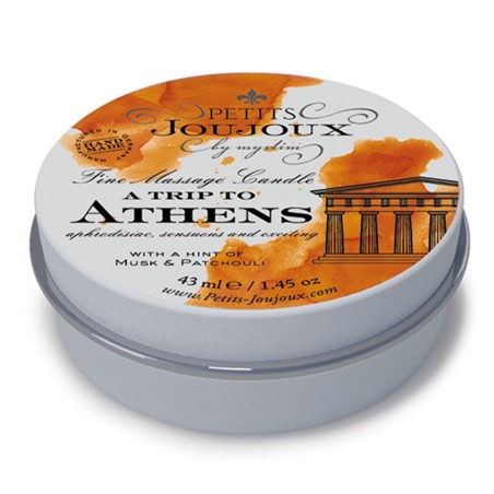 Świeczka Do Masażu Fine Massage Candles A Trip To Athens 33 G Petits Joujoux