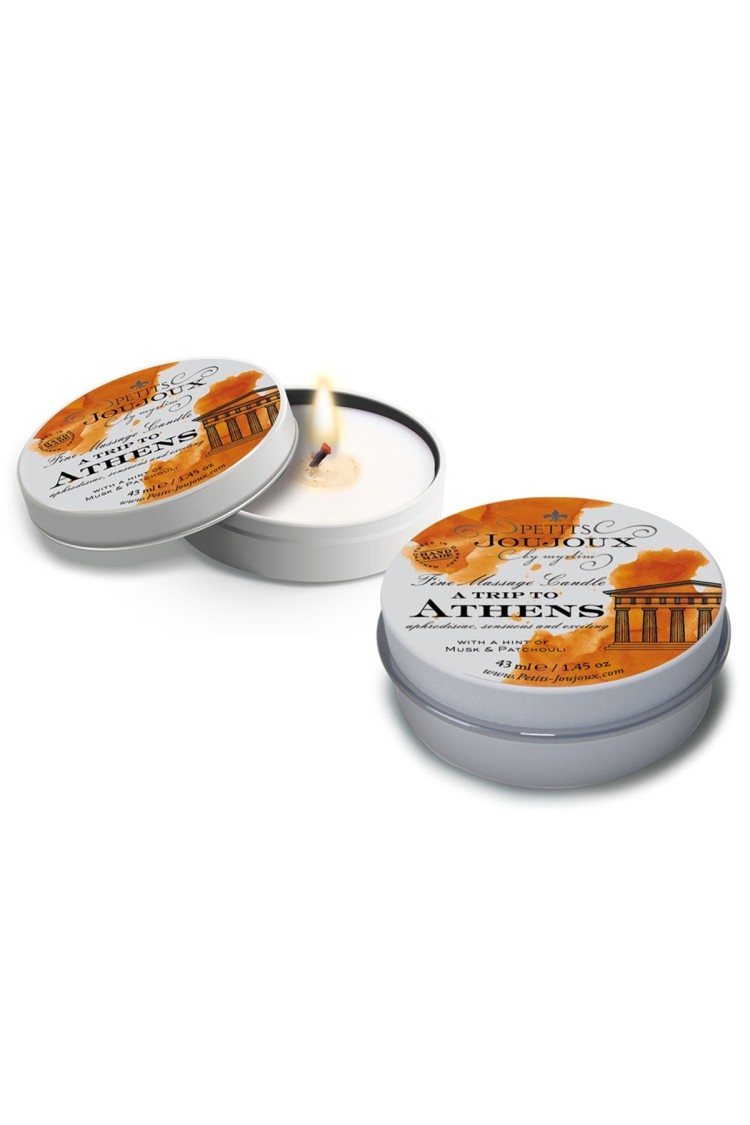 Świeczka Do Masażu Fine Massage Candles A Trip To Athens 33 G Petits Joujoux