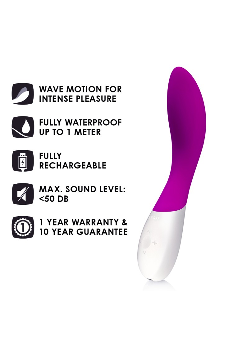 Wibrator Do Punktu G Mona Wave Deep Rose Lelo