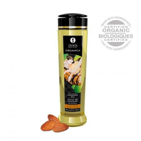 Organiczny Olejek Do Masażu Natural Massage Oil Organica Almond Sweetness 240Ml Shunga