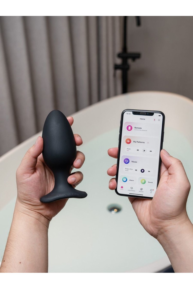 Korek Analny Sterowany Aplikacją Hush 2 Butt Plug 57Mm Lovense