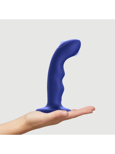 Strap-on-me Tapping Dildo Wave Night Blue