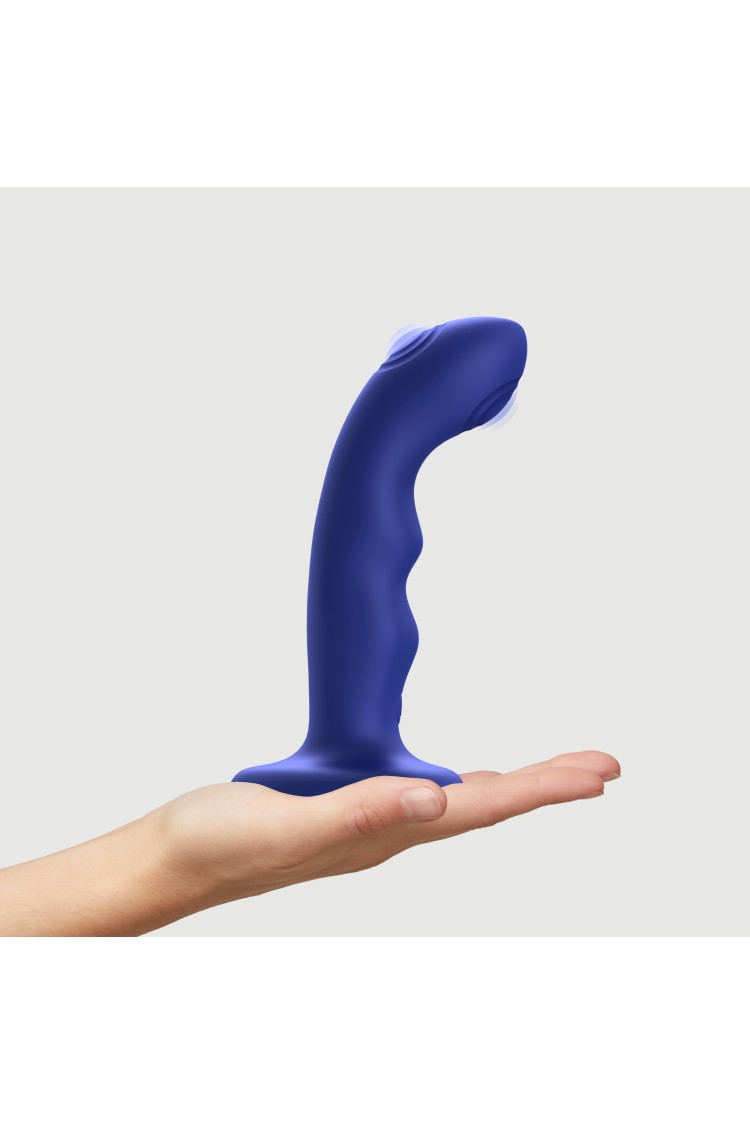 Strap-on-me Tapping Dildo Wave Night Blue