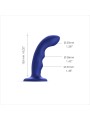 Strap-on-me Tapping Dildo Wave Night Blue