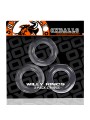 Zestaw pierścieni Willy Rings Cockrings 3 Pcs Clear Oxballs