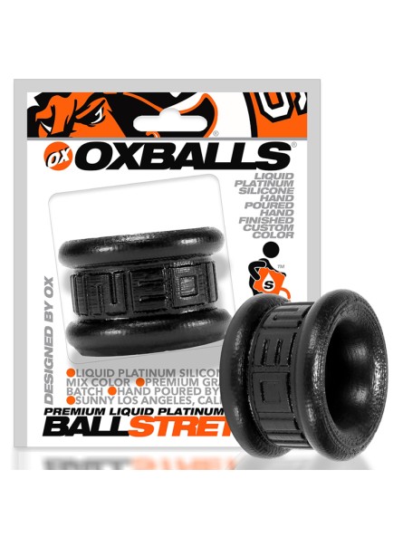 Rozciągacz Jąder Neo Short Ballstretcher Black Oxballs
