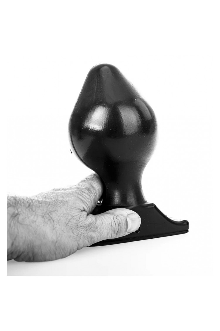 Korek analny AB73 Cors Butt Plug 17 x 9cm All Black
