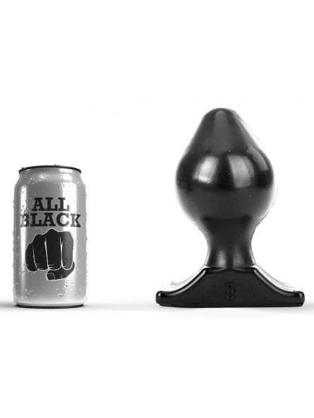 Korek analny AB73 Cors Butt Plug 17 x 9cm All Black