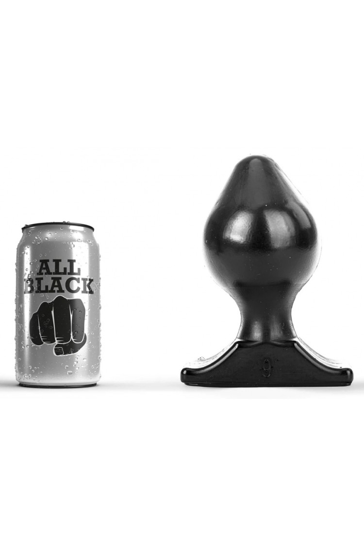 Korek analny AB73 Cors Butt Plug 17 x 9cm All Black