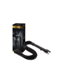 Ekskluzywny Pejcz Fantasy Flogger Long Leather Black Alive