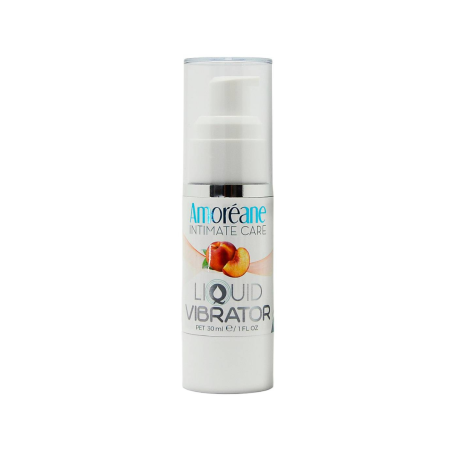 Lubrykant Liquid Vibrator Peach 30Ml Amoreane