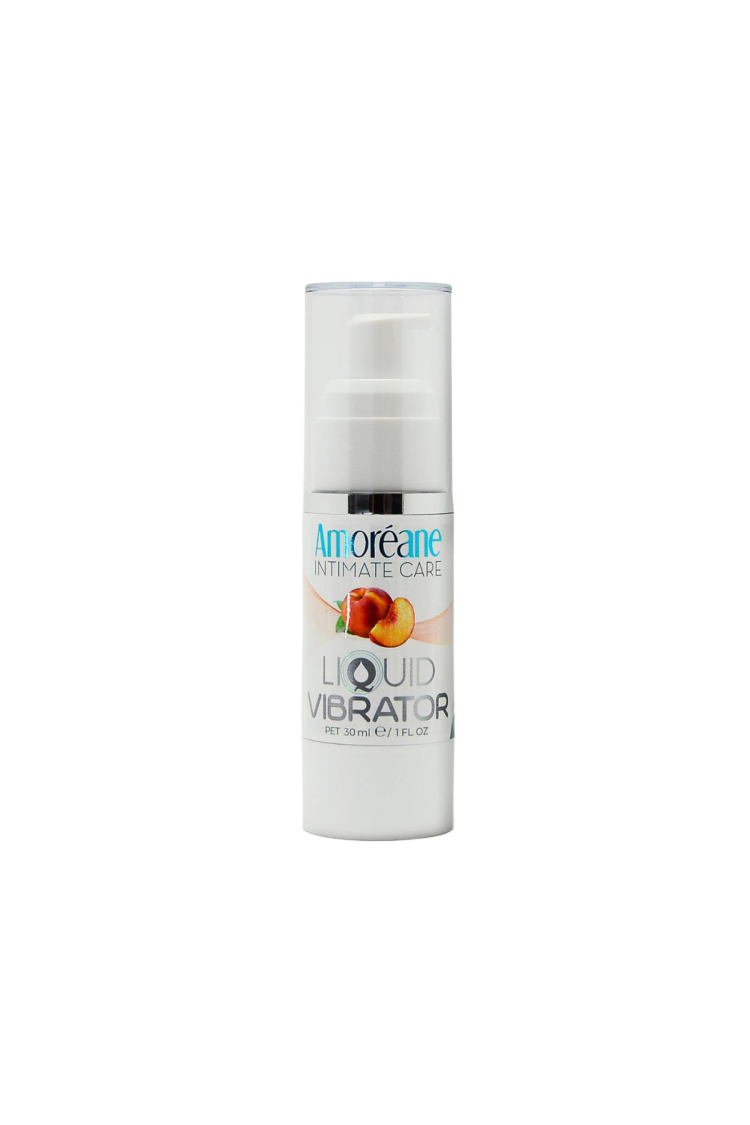 Lubrykant Liquid Vibrator Peach 30Ml Amoreane