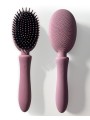 Vibraliss wibrująca szczotka do włosów Vibrating Brush Rose Pudre
