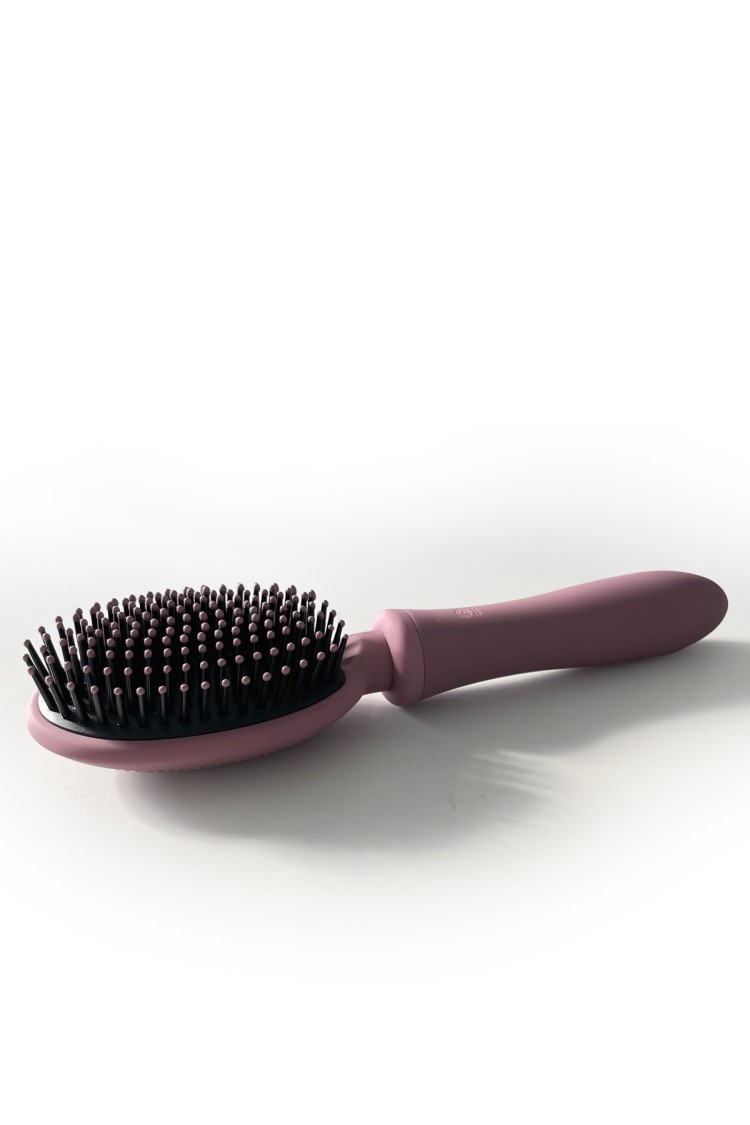 Vibraliss wibrująca szczotka do włosów Vibrating Brush Rose Pudre