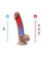 Dildo 17,8 Cm Premium Real Skin Model 1 (7") Flesh Silexd