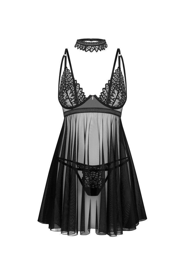 Donarella babydoll i stringi XL/2XL Obsessive