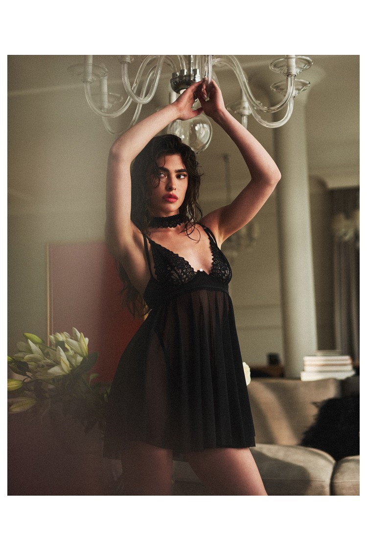 Donarella babydoll i stringi XL/2XL Obsessive