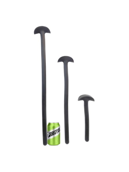 Sonda analna Gut Snake Liquid Silicone Plug Black M Brutus