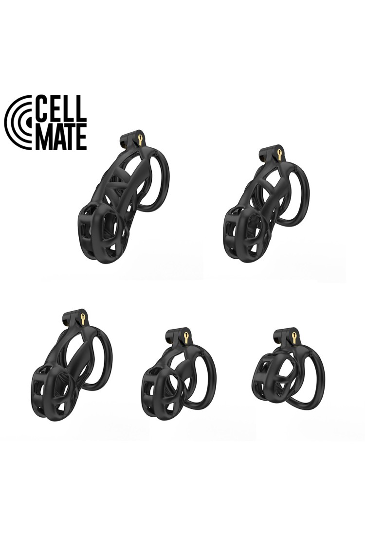 Pas cnoty Guardian Chastity Cage Black Size 1 CELLMATE
