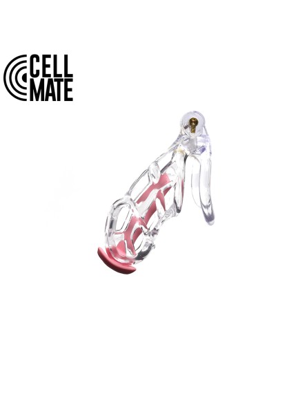 Pas cnoty Guardian Chastity Cage Clear Size 3 CELLMATE