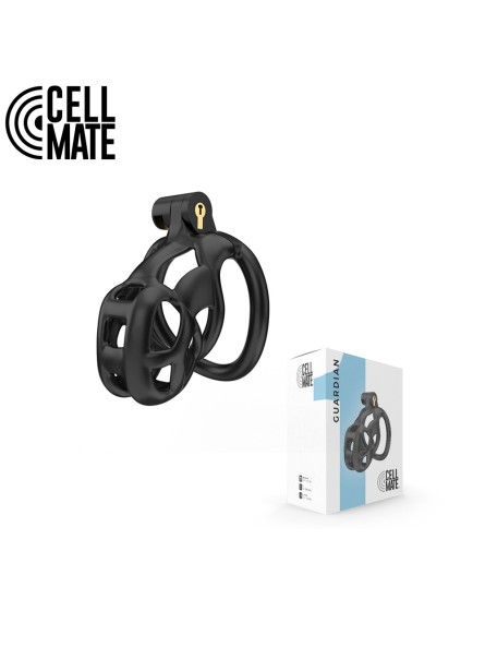 Pas cnoty Guardian Chastity Cage Black Size 1 CELLMATE