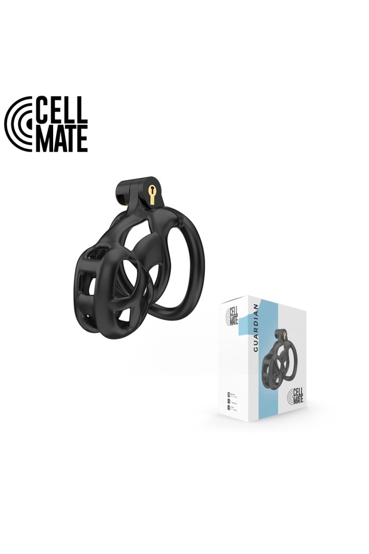 Pas cnoty Guardian Chastity Cage Black Size 1 CELLMATE