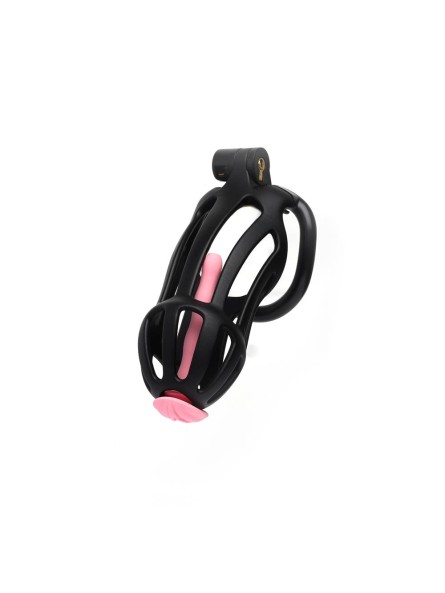 Pas cnoty Centurion Chastity Cage Black Size 4 CELLMATE