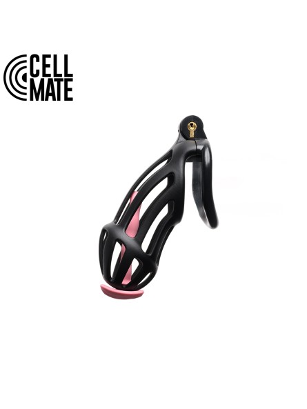 Pas cnoty Centurion Chastity Cage Black Size 4 CELLMATE